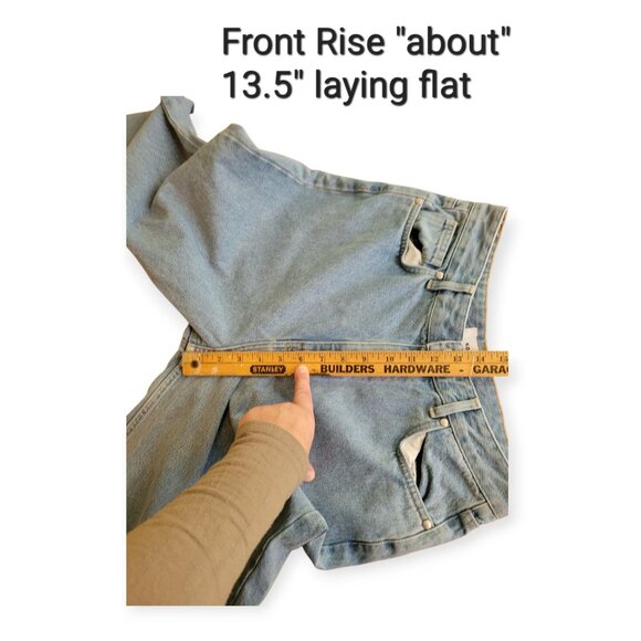 KOTN Antifit Barrel Leg Jeans Light Wash Denim Size 10 Relaxed Fit Made in Egypt - Picture 6 of 14